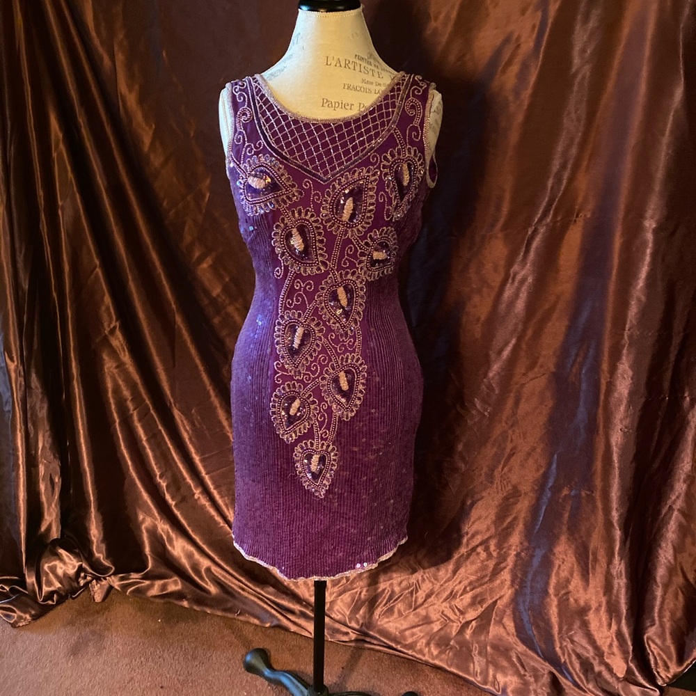 Purple dress